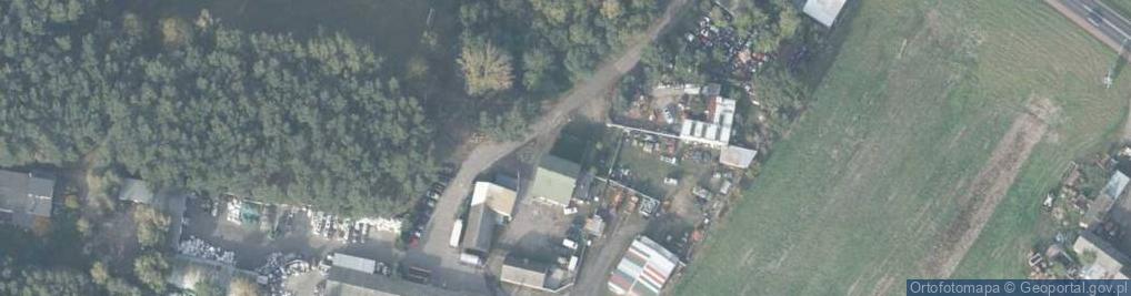 Zdjęcie satelitarne Zakład Obróbki Drewna