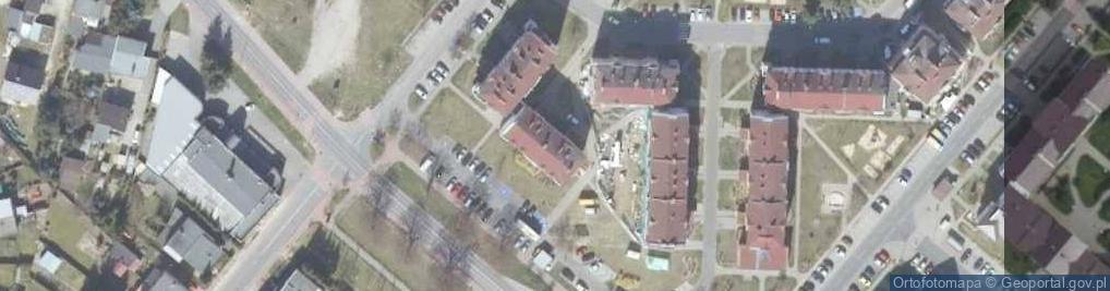Zdjęcie satelitarne Zakład Ogólnobudowlany Grodzisk Wielkopolski