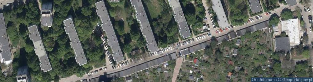 Zdjęcie satelitarne Zakład Ogólnobudowlany Romanów Marek