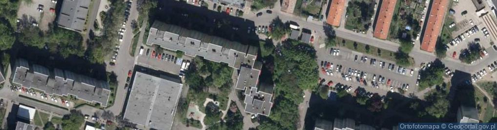 Zdjęcie satelitarne Zakład Ogólnobudowlany Urbański Hieronim