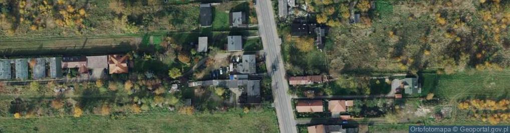 Zdjęcie satelitarne Zakład Ogrodniczy Fleur Działy Specjalne Hernyk i Maria Okwiet