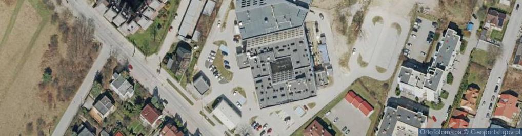 Zdjęcie satelitarne Zakład Opieki Zdrowotnej Mswia w Kielcach