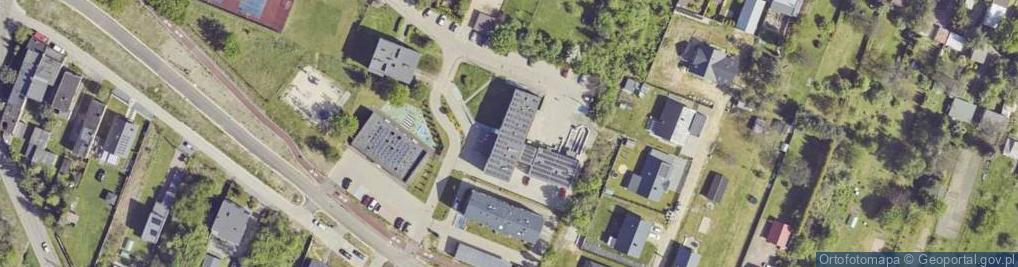 Zdjęcie satelitarne Zakład Opieki Zdrowotnej w Wojkowicach