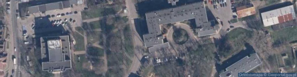 Zdjęcie satelitarne Zakład Opiekuńczo-Leczniczy w Pyrzycach