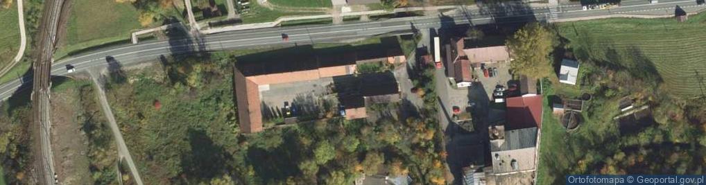 Zdjęcie satelitarne Zakład Piwowarski Browar Grybów w Likwidacji