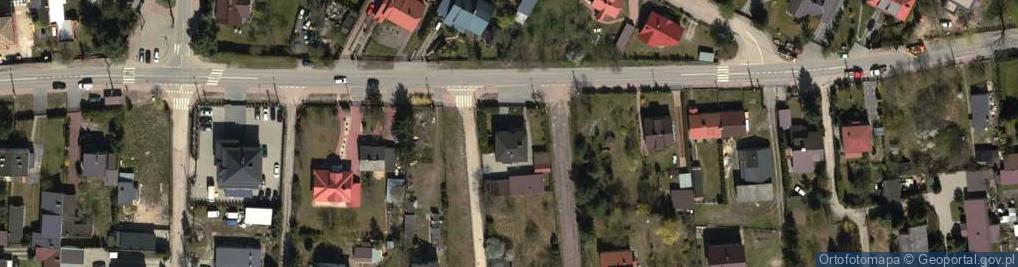 Zdjęcie satelitarne Zakład Pogrzebowy
