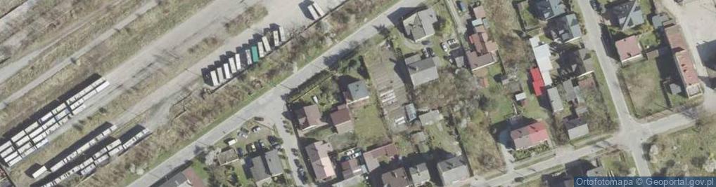 Zdjęcie satelitarne Zakład Poligraficzny Udina Stompor Tadeusz Suwara Zofia Zielonka Danuta