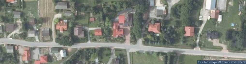 Zdjęcie satelitarne Zakład Poligrafii i Sitodruku Dan Antoni Dąbrowski Józefa Dąbrowska