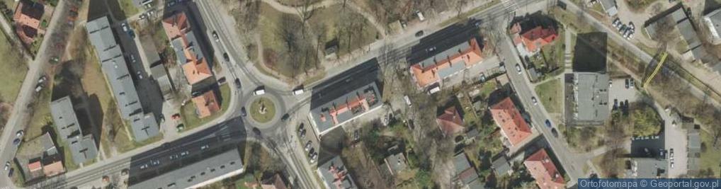 Zdjęcie satelitarne Zakład Prod Hand Usł Materiały Budowlane R Zawrotny z Jarowicz