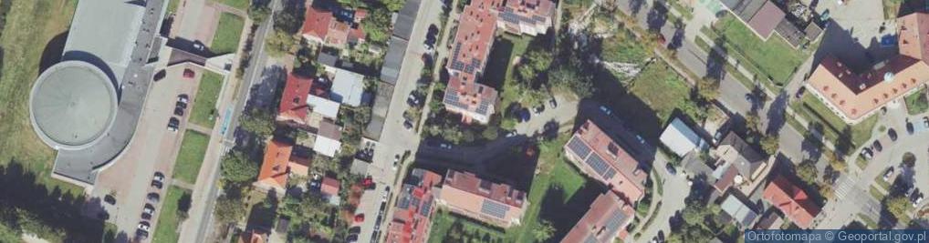 Zdjęcie satelitarne Zakład Produkcji i Naprawa Plandek
