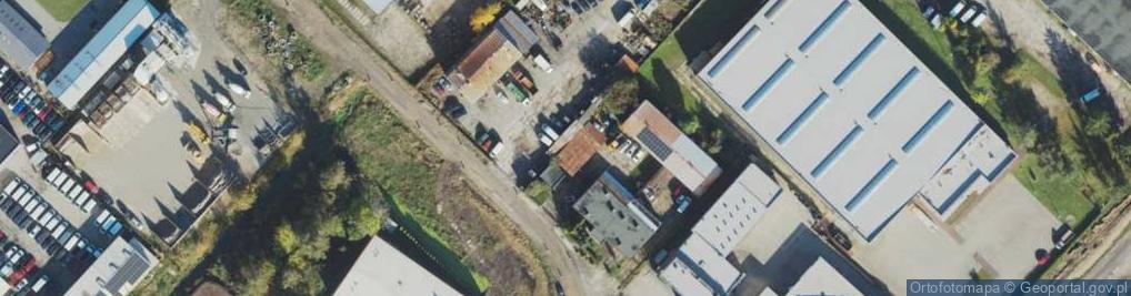 Zdjęcie satelitarne Zakład Produkcji Metalowej Proma