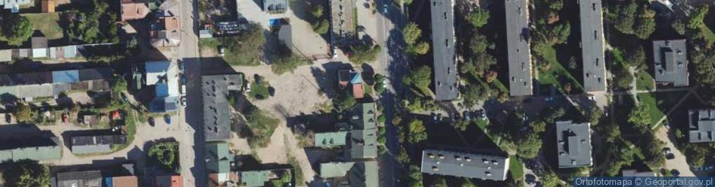 Zdjęcie satelitarne Zakład Produkcji Odzieży Beta II w Suwałkach