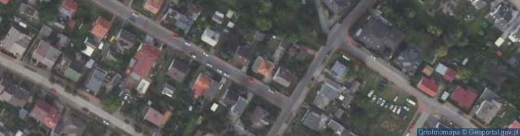 Zdjęcie satelitarne Zakład Produkcji Prefabrykatów Betonowych