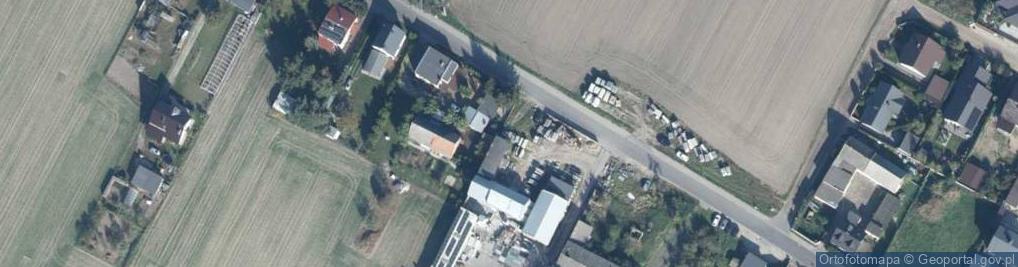 Zdjęcie satelitarne Zakład Produkcyjno Handlowo Usługowo Transportowy Nowe Oborzyska