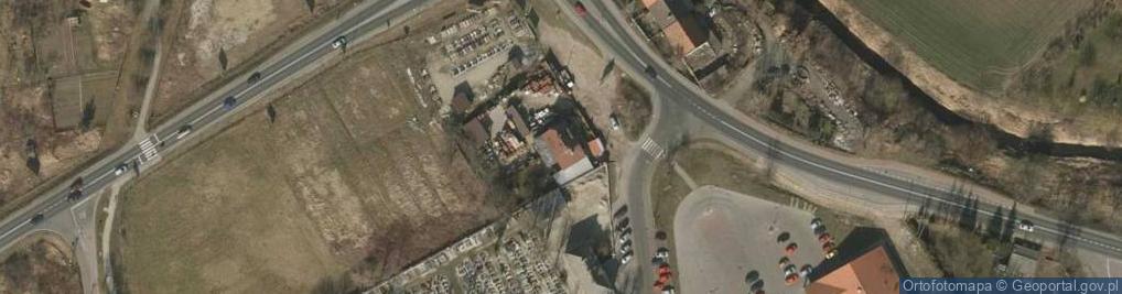Zdjęcie satelitarne Zakład Produkcyjno-Handlowo-Usługowy Centrodach Dariusz Chrząstek
