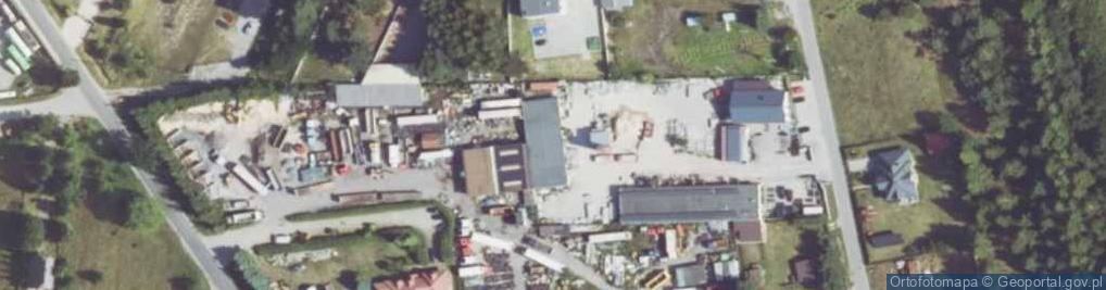 Zdjęcie satelitarne Zakład Produkcyjno Handlowo Usługowy Płotek Mirosław Kulaj
