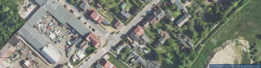 Zdjęcie satelitarne Zakład Produkcyjno Handlowo Usługowy Romar