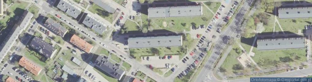 Zdjęcie satelitarne Zakład Produkcyjno Handlowy Arbet S J Leszno
