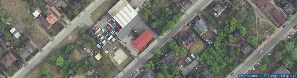 Zdjęcie satelitarne Zakład Produkcyjno-Handlowy Garanti Teresa Białobrzezka, Mieczysław Gałązka