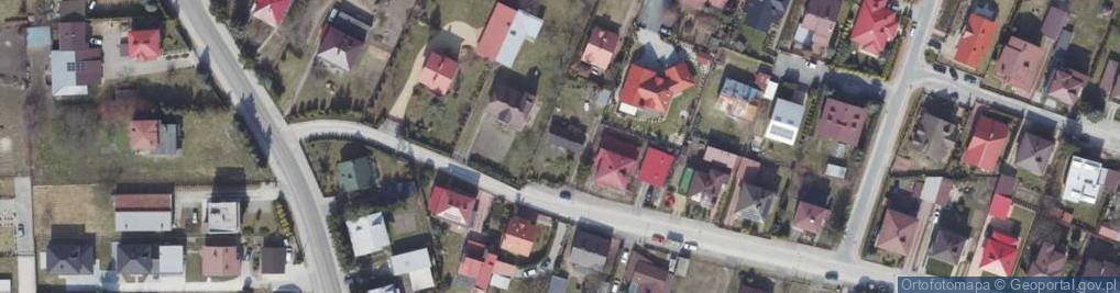 Zdjęcie satelitarne Zakład Produkcyjno Usługowo Handlowy Mega Reg