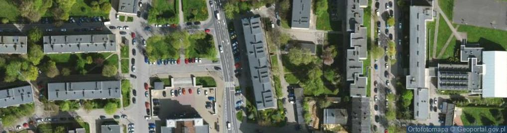 Zdjęcie satelitarne Zakład Produkcyjno Usługowo Handlowy Mexmet