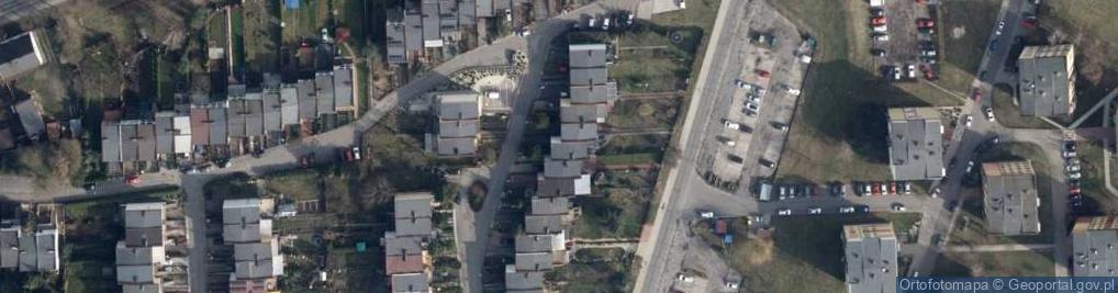 Zdjęcie satelitarne Zakład Produkcyjno Usługowo Handlowy MT w Likwidacji