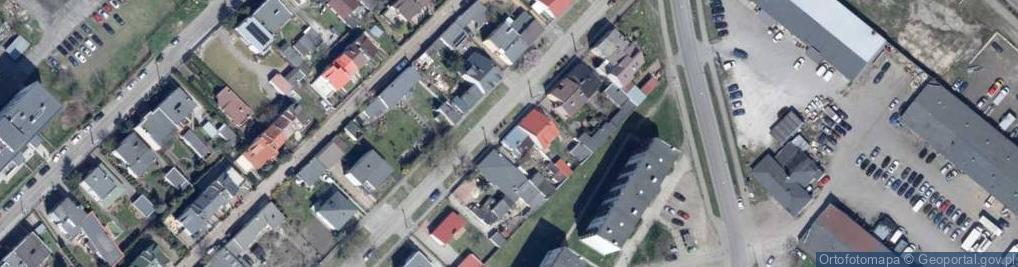 Zdjęcie satelitarne Zakład Produkcyjno Usługowo Handlowy