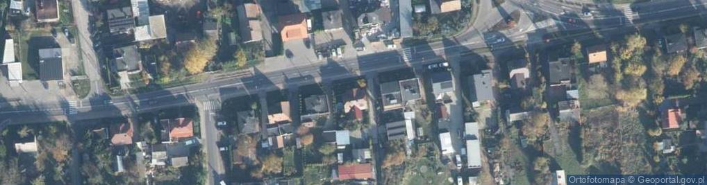 Zdjęcie satelitarne Zakład Produkcyjno Usługowy Baj Gap Jacek Bartol Paweł Gargulińsi