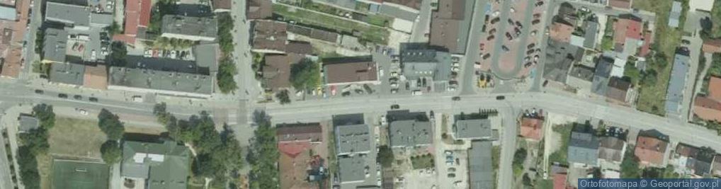 Zdjęcie satelitarne Zakład Produkcyjno Usługowy Kaja