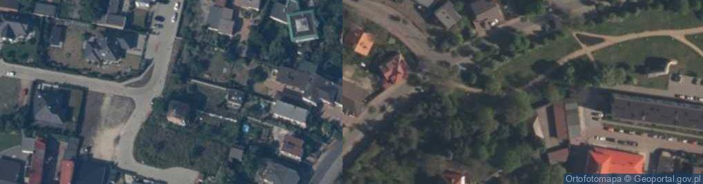 Zdjęcie satelitarne Zakład Produkcyjno Usługowy Karmys