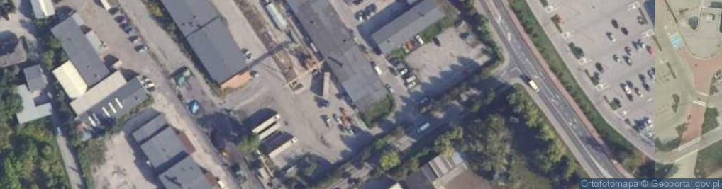 Zdjęcie satelitarne Zakład Produkcyjno Usługowy Żacik