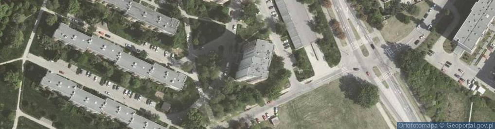 Zdjęcie satelitarne Zakład Produkcyjno Usługowy Zielers