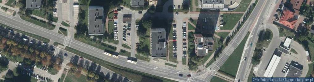 Zdjęcie satelitarne Zakład Produkcyjno Usługowy