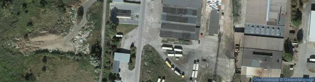 Zdjęcie satelitarne Zakład produkcyjny nr.1 w Pakości