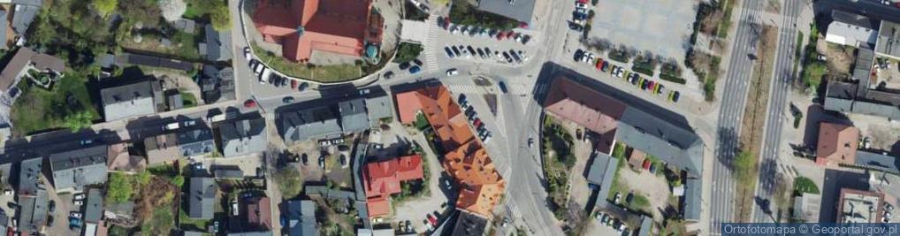 Zdjęcie satelitarne Zakład Projektowania i Kierowania Budową