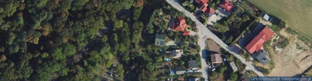 Zdjęcie satelitarne Zakład Projektowania i Nadzorów Budowlanych