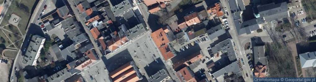 Zdjęcie satelitarne Zakład Projektowania i Nadzoru Budowlanego