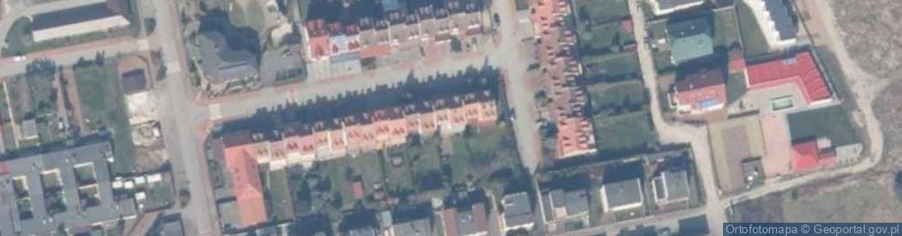 Zdjęcie satelitarne Zakład Projektowania i Nadzoru Inwestorskiego