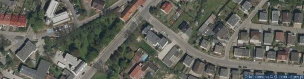 Zdjęcie satelitarne Zakład Projektowania i Nadzoru Robót Elektrycznych