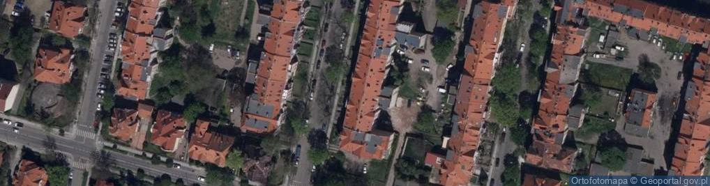 Zdjęcie satelitarne Zakład Projektowania i Wykonawstwa Elpro R Malinowski i S Ka