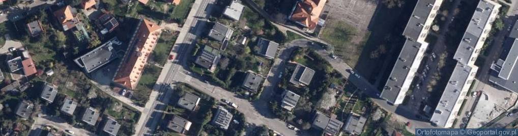 Zdjęcie satelitarne Zakład Projektowo-Kompletacyjny Dąbrowski Franciszek