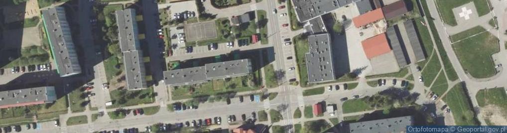 Zdjęcie satelitarne Zakład Projektowo Wykonawczy Budownictwa Anka