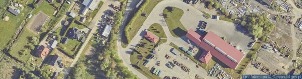 Zdjęcie satelitarne Zakład Przemysłu Drzewnego Polbuk