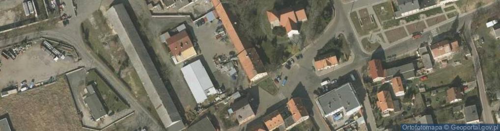 Zdjęcie satelitarne Zakład Przetwórstwa Mięsa Andrzej Furmanek Zygmunt Podlipny