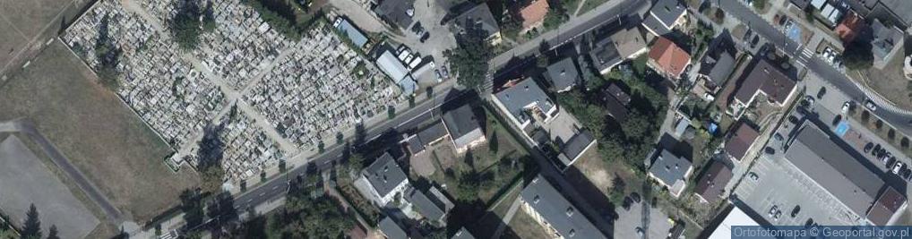 Zdjęcie satelitarne Zakład Przetwórstwa Tworzyw Sztucznych Prod Wyr z Drutu