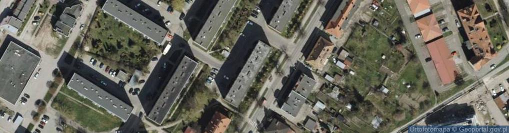 Zdjęcie satelitarne Zakład Realiz i Doradztwa Inwest Rdi