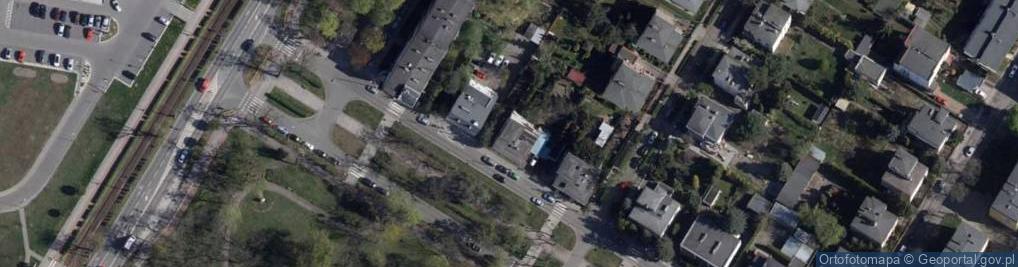 Zdjęcie satelitarne Zakład Realizacji Projekt i Wyposaż Budown House Bud Piotrkowski w