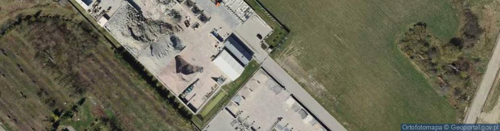 Zdjęcie satelitarne Zakład Recyklingu Gruzu Betonowego i Ceglanego Anna Bergańska, Sławomir Bergański Eko-Krusz