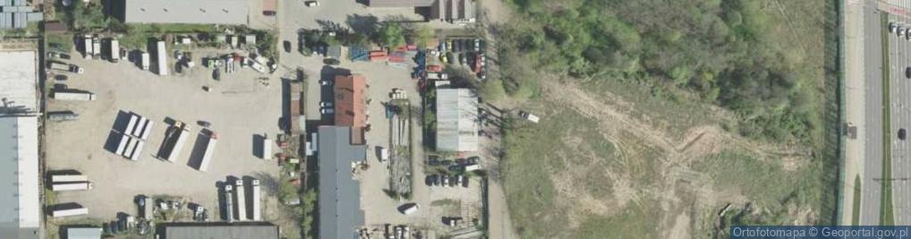 Zdjęcie satelitarne Zakład Regeneracji i Ostrzenia Narzędzi do Drewna
