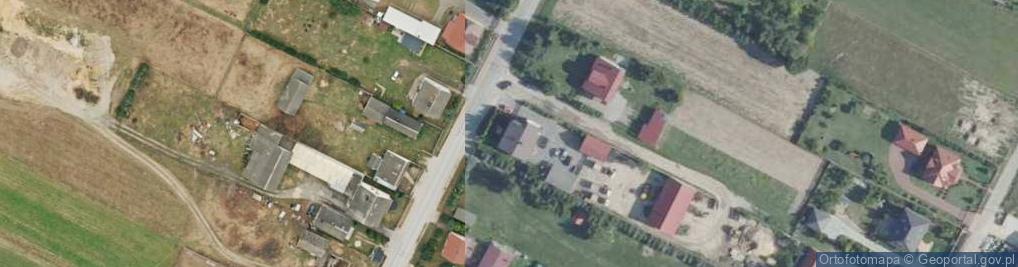Zdjęcie satelitarne Zakład Robót Drogowych i Ziemnych Skrzyniarz Wiesław